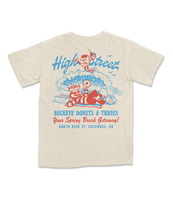 Buckeye Donuts x Threes Spring Break Tee