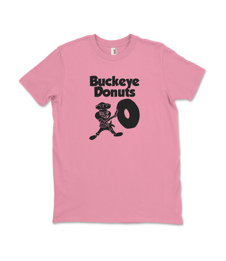 Buckeye Donuts Logo T-Shirt (Pink)