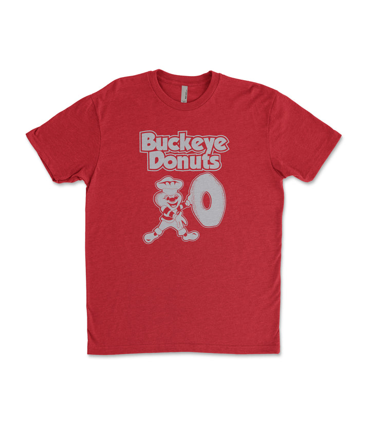 Buckeye Donuts Logo T-Shirt (Red)
