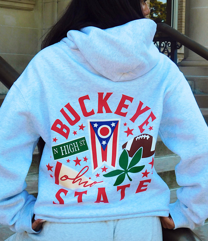 Buckeye State Pennant Hoodie