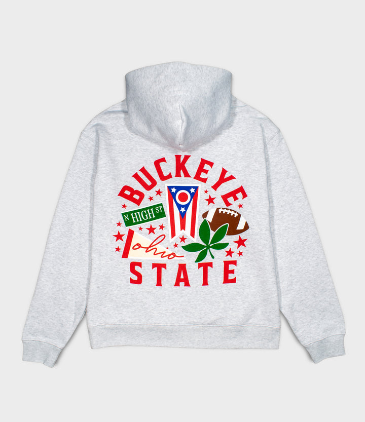 Buckeye State Pennant Hoodie
