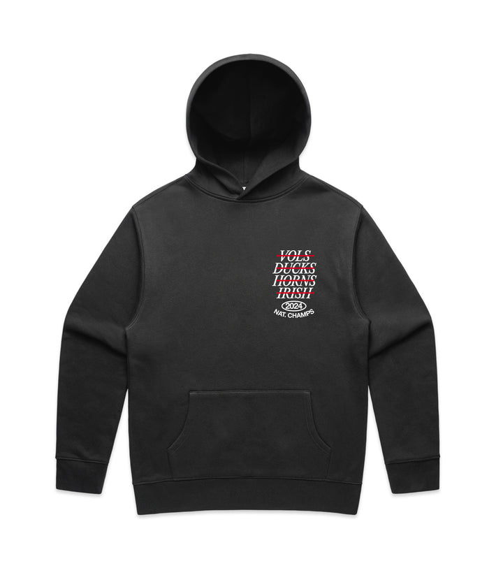 Natty X-Out Hoodie (Black)