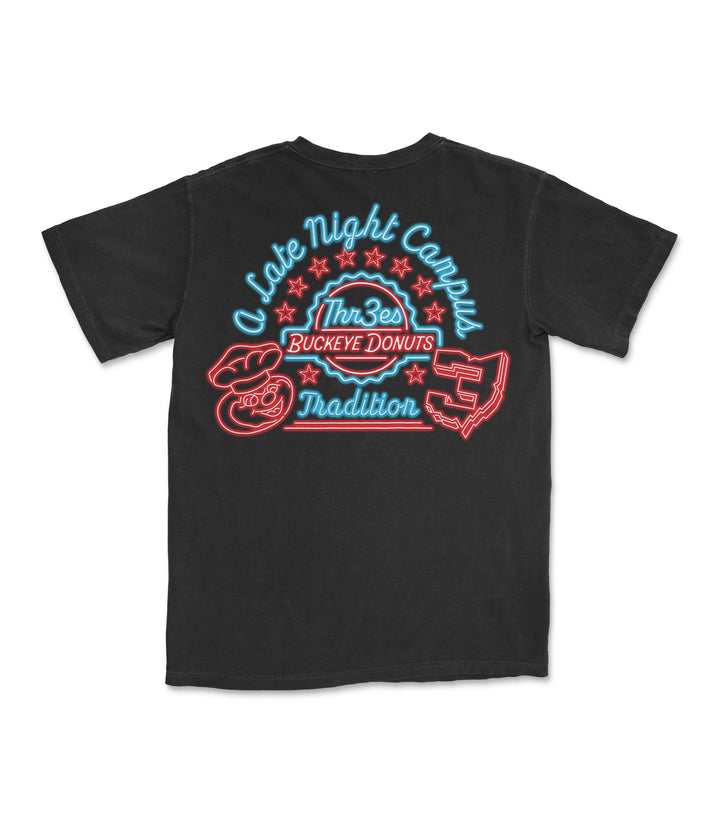 Buckeye Donuts x Threes Neon T-Shirt