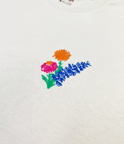 Crayon Flowers T-Shirt